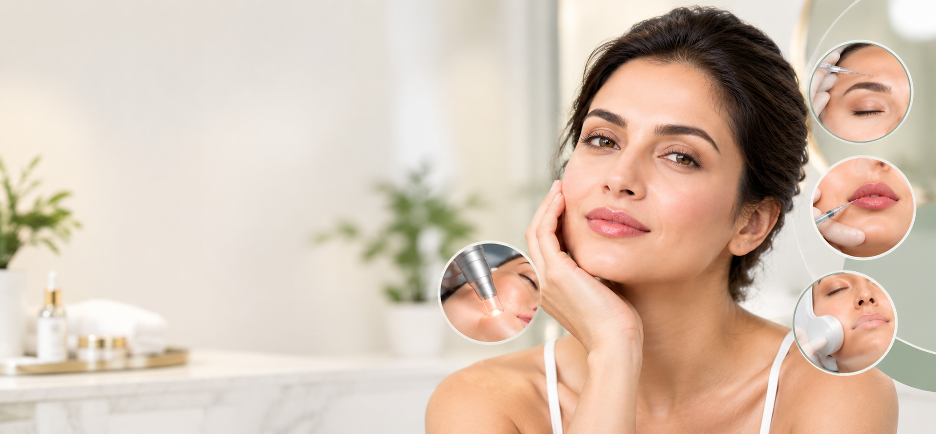 Wrinkle treatment with Botox, fillers and laser at DNA Skin Clinic Bangalore